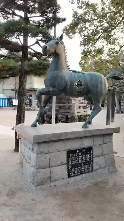 藤森神社の狛犬