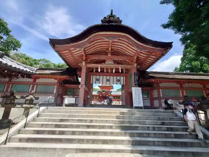 石清水八幡宮の山門・神門