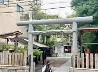 御津八幡宮の鳥居