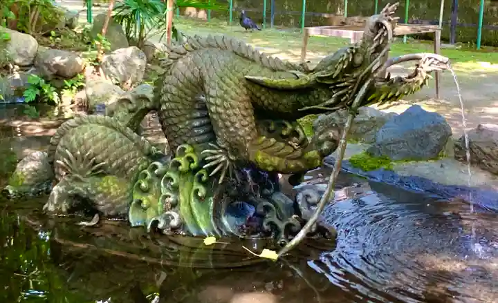 若宮神明社の手水舎