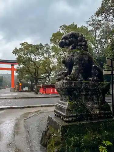 宇佐神宮の狛犬