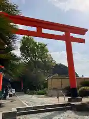 淡嶋神社の鳥居