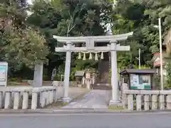 白旗神社の鳥居