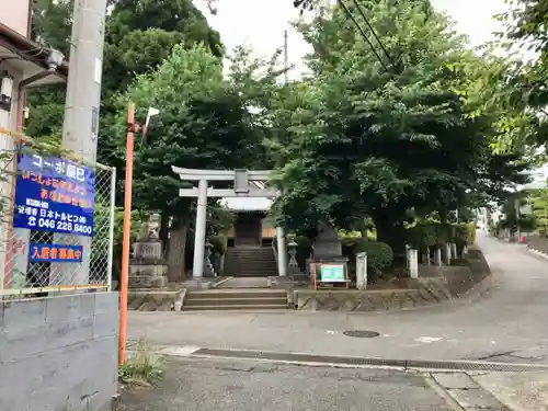 堰神社の鳥居