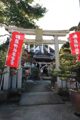 御嶽神社茅萱宮の鳥居