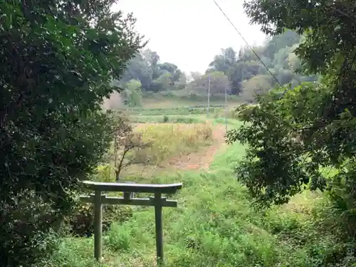 第六天神社の鳥居