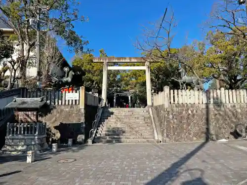 深川神社の鳥居