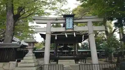 那波加神社の鳥居
