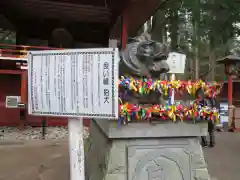 日光二荒山神社の狛犬