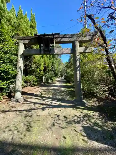 荒見神社の鳥居