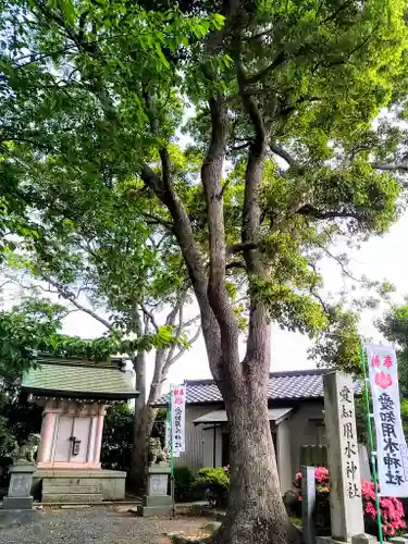 愛知用水神社の自然