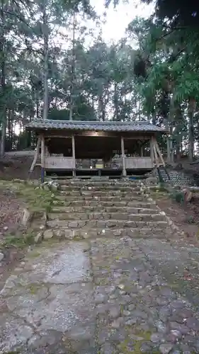 大跡部神社の本殿