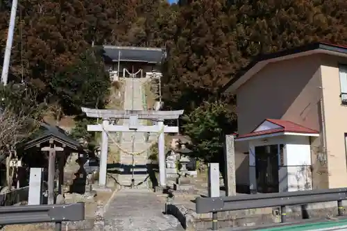 都々古別神社の景色