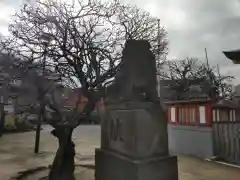 薭田神社の狛犬