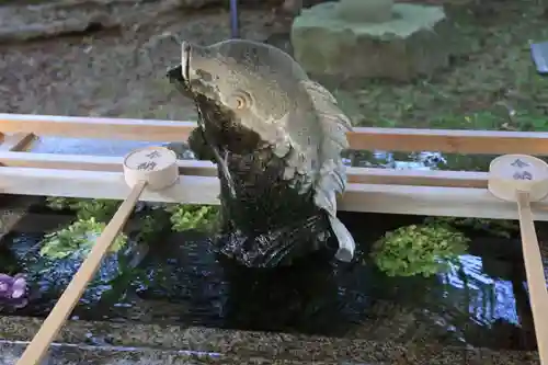 神炊館神社 ⁂奥州須賀川総鎮守⁂の手水