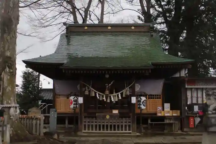 守谷総鎮守 八坂神社の本殿・本堂