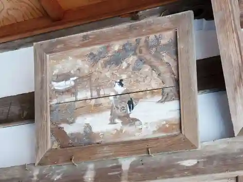 宇留春日神社の芸術