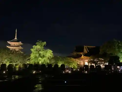 東寺（教王護国寺）の景色