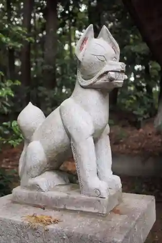 堀口天満天神社の狛犬