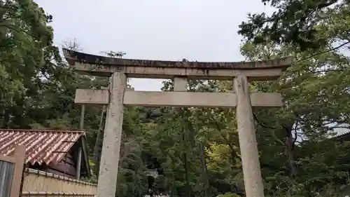 白旗神社の鳥居