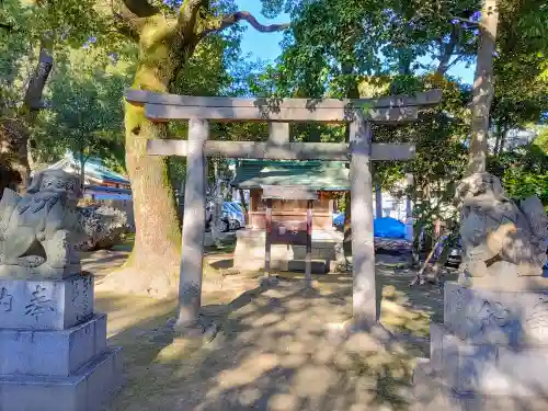 真清田神社の鳥居