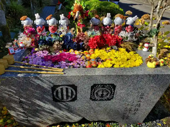 陽林寺の手水舎