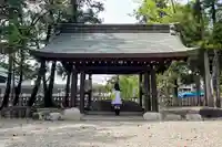 白山比売神社の手水舎