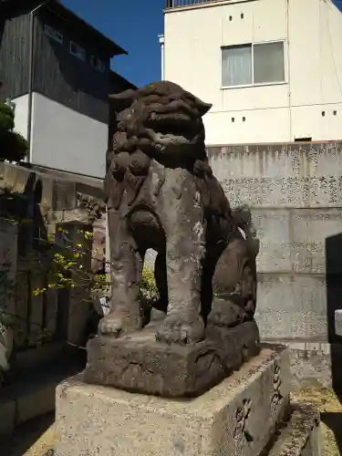 羽黒神社の狛犬