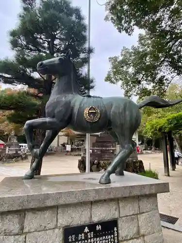 藤森神社の狛犬