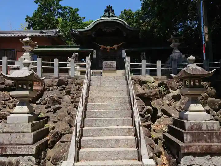 神明神社の本殿・本堂