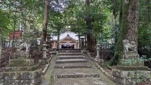 池川神社の狛犬