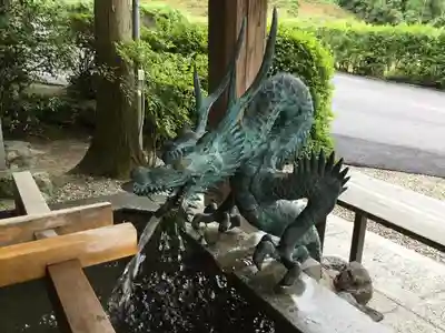 大縣神社の手水舎