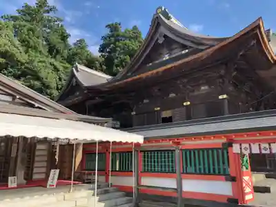 高良大社の本殿・本堂