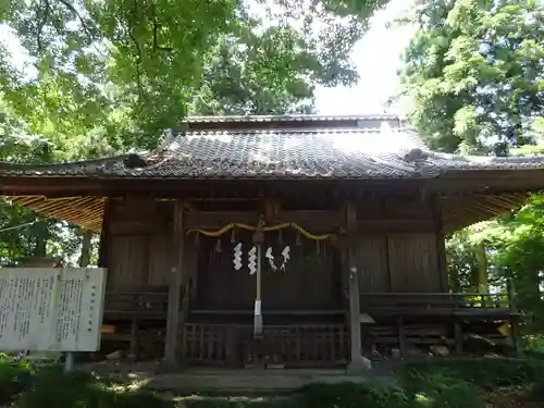 御嶽神社の本殿