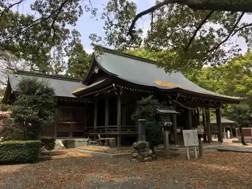 千栗八幡宮の本殿