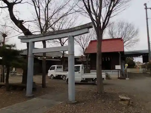 皇大神社の鳥居