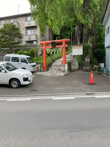 鹿島神社の鳥居