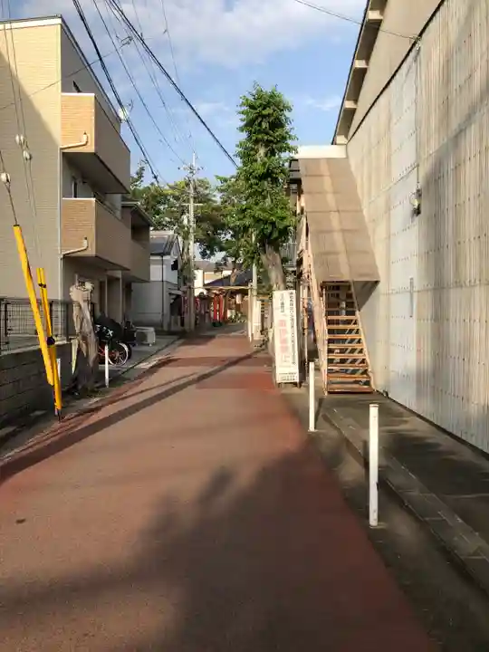 穴太神社の周辺