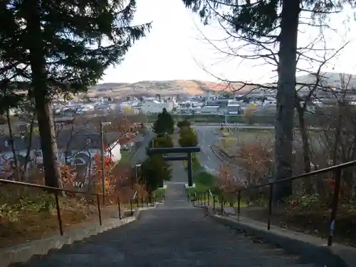 留辺蘂神社の周辺