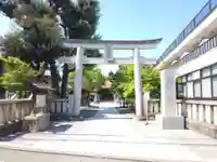 鎧神社の鳥居