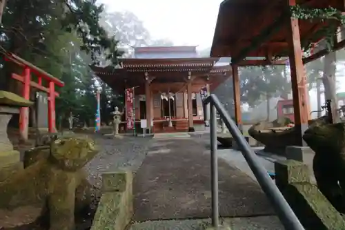 阿久津「田村神社」（郡山市阿久津町）旧社名：伊豆箱根三嶋三社の本殿・本堂
