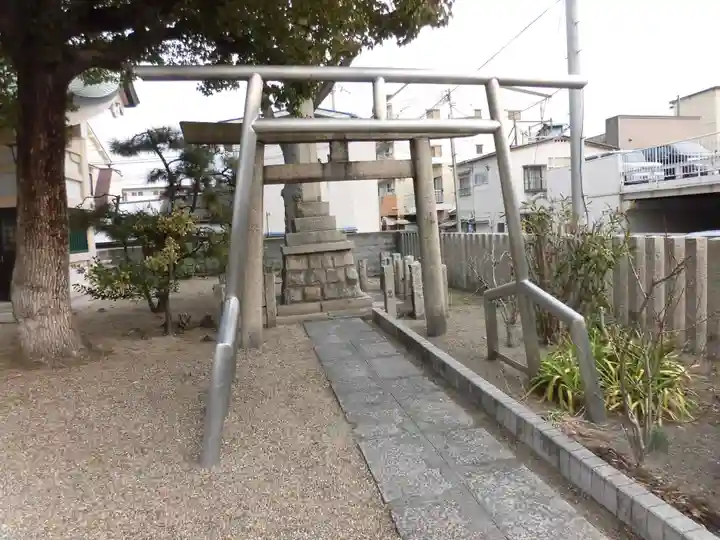 中島惣社の鳥居