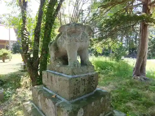 角田神社の狛犬