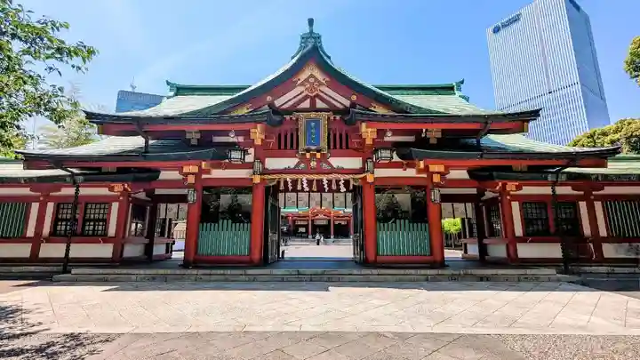 日枝神社の山門・神門