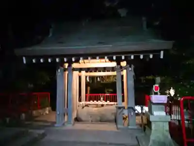 五社稲荷社の手水舎