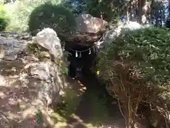 手力雄神社の庭園