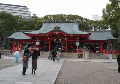 生田神社の本殿・本堂