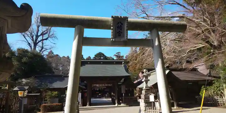 水戸八幡宮の鳥居