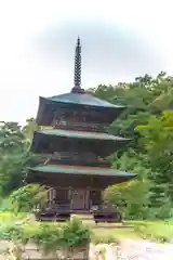 安久津八幡神社の塔