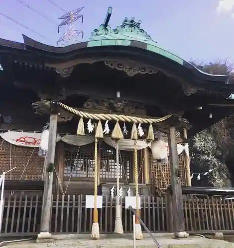 和布刈神社の本殿